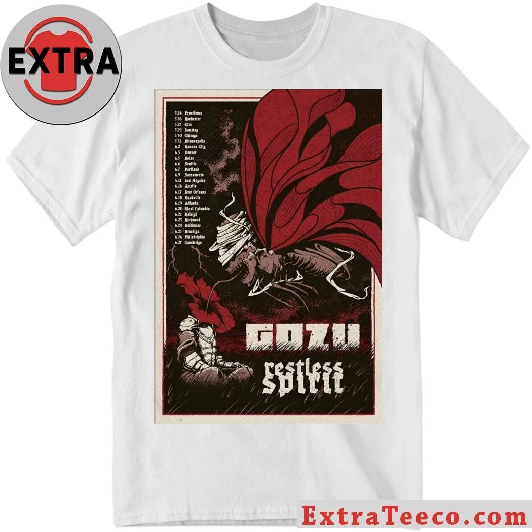 Gozu 2026 Co-Headliner Tour Poster Shirt
