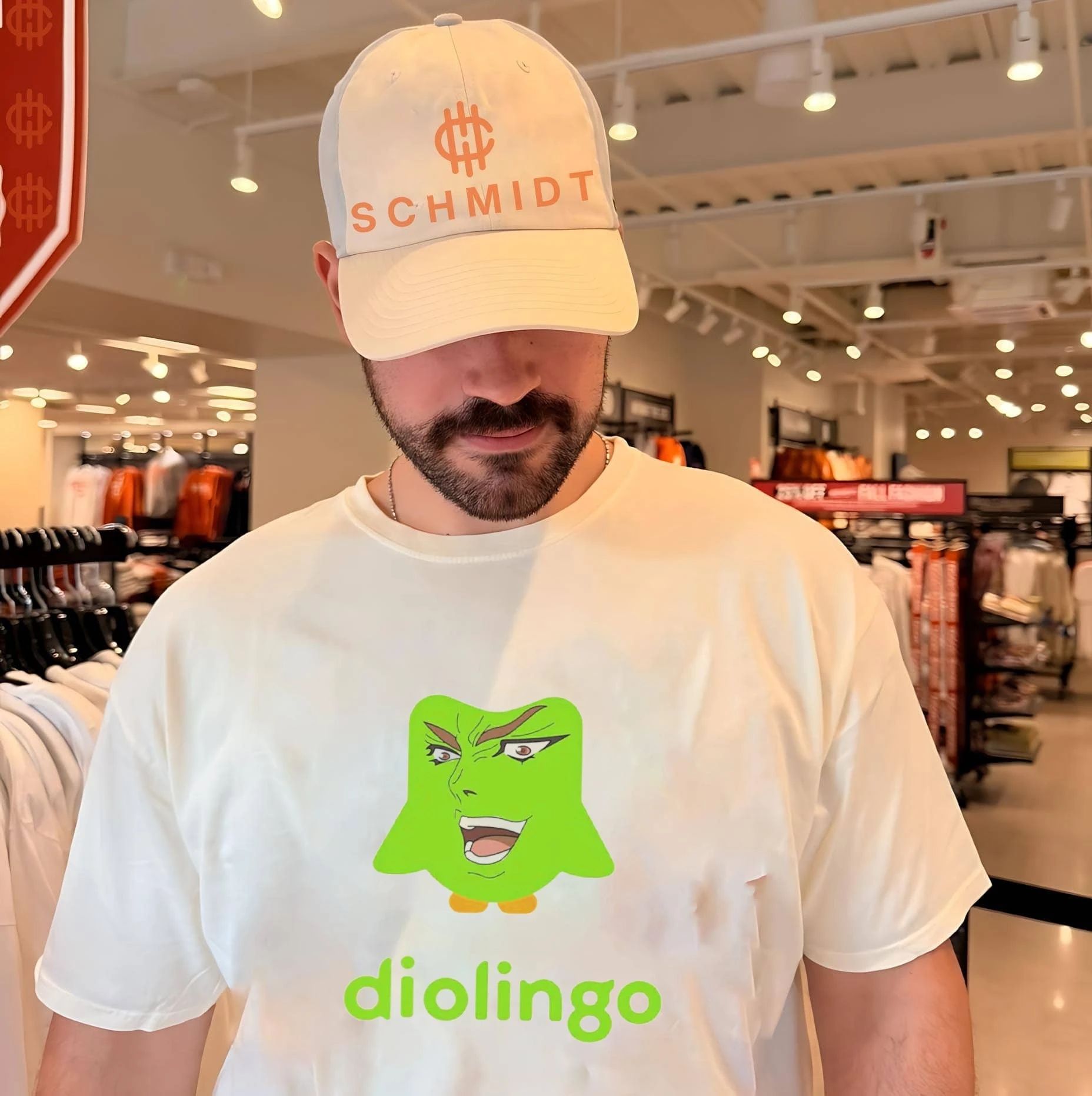 Diolingo Duolingo Owl Dio Brando Meme JoJo’s Bizarre Adventure shirt