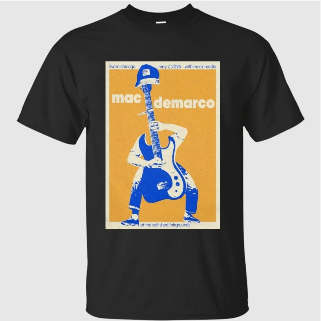 Mac Demarco At The Salt Shed On May 7 2026 Poster Shirt