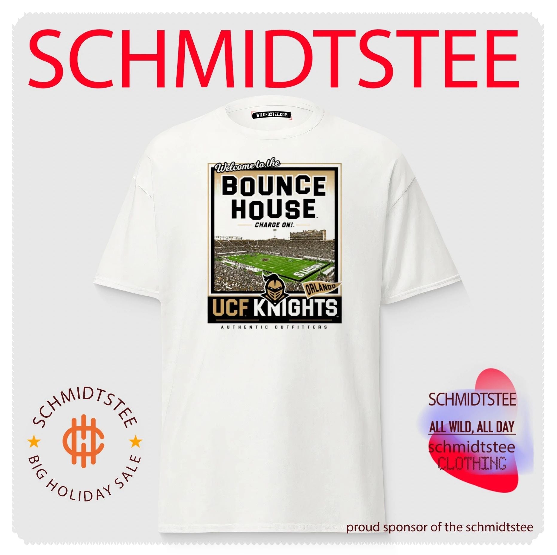 UCF Knights Welcome to the Bounce House Charge On Orlando shirt