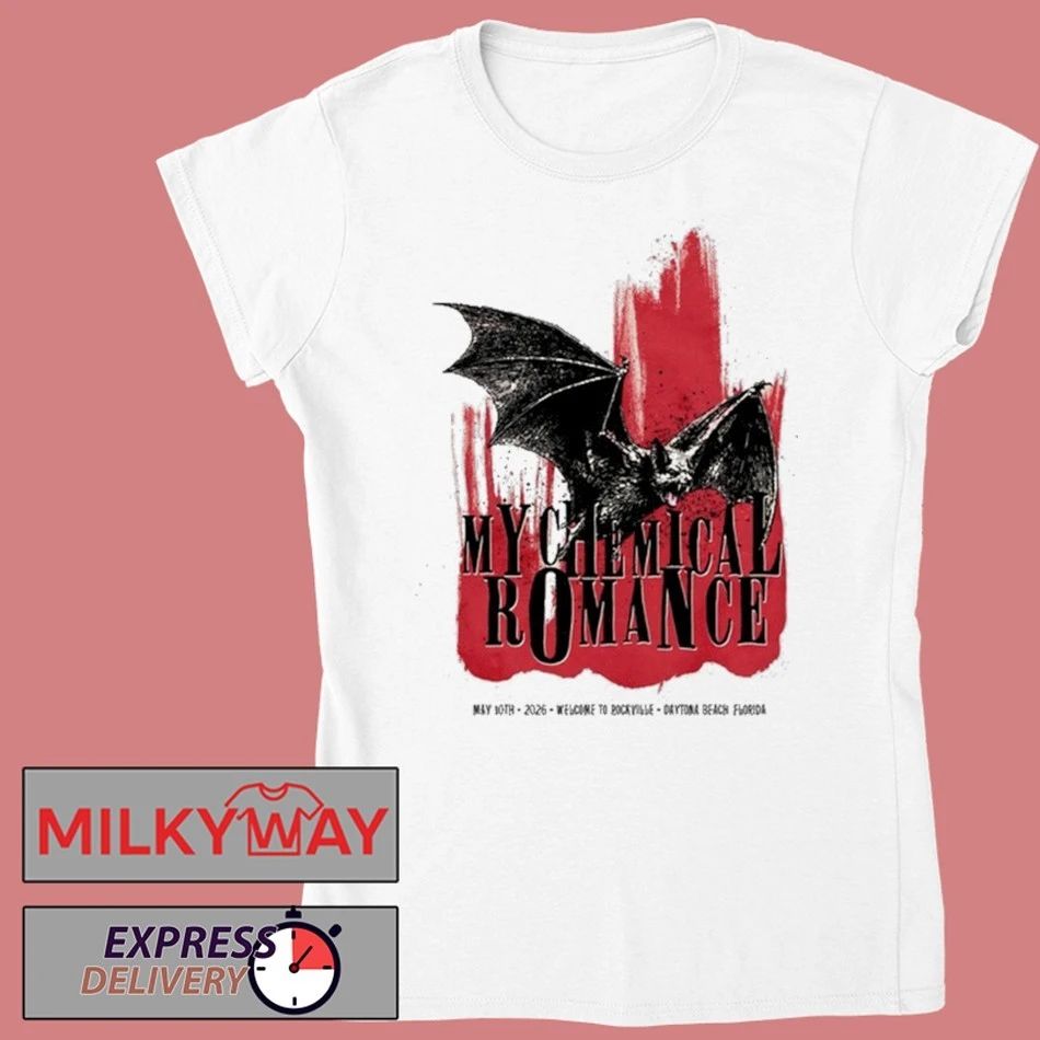 My Chemical Romance May 10 2026, Daytona Beach FL shirt