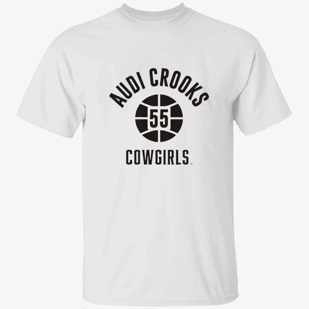 Oklahoma State Basketball Audi Crooks Name Number Ball Shirt