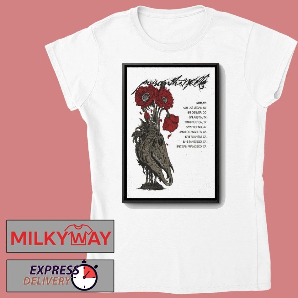 Poison The Well Peace In Place Tour 26 Poster shirt