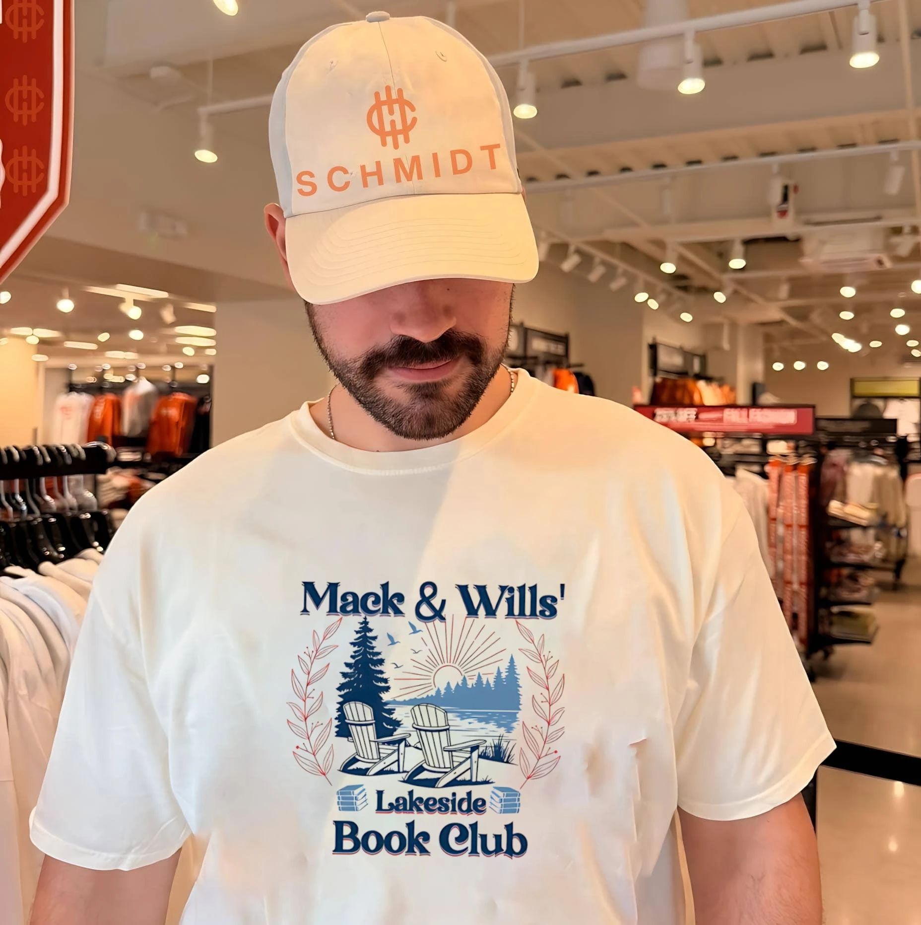 Mack & Wills’ Lakeside Book Club shirt