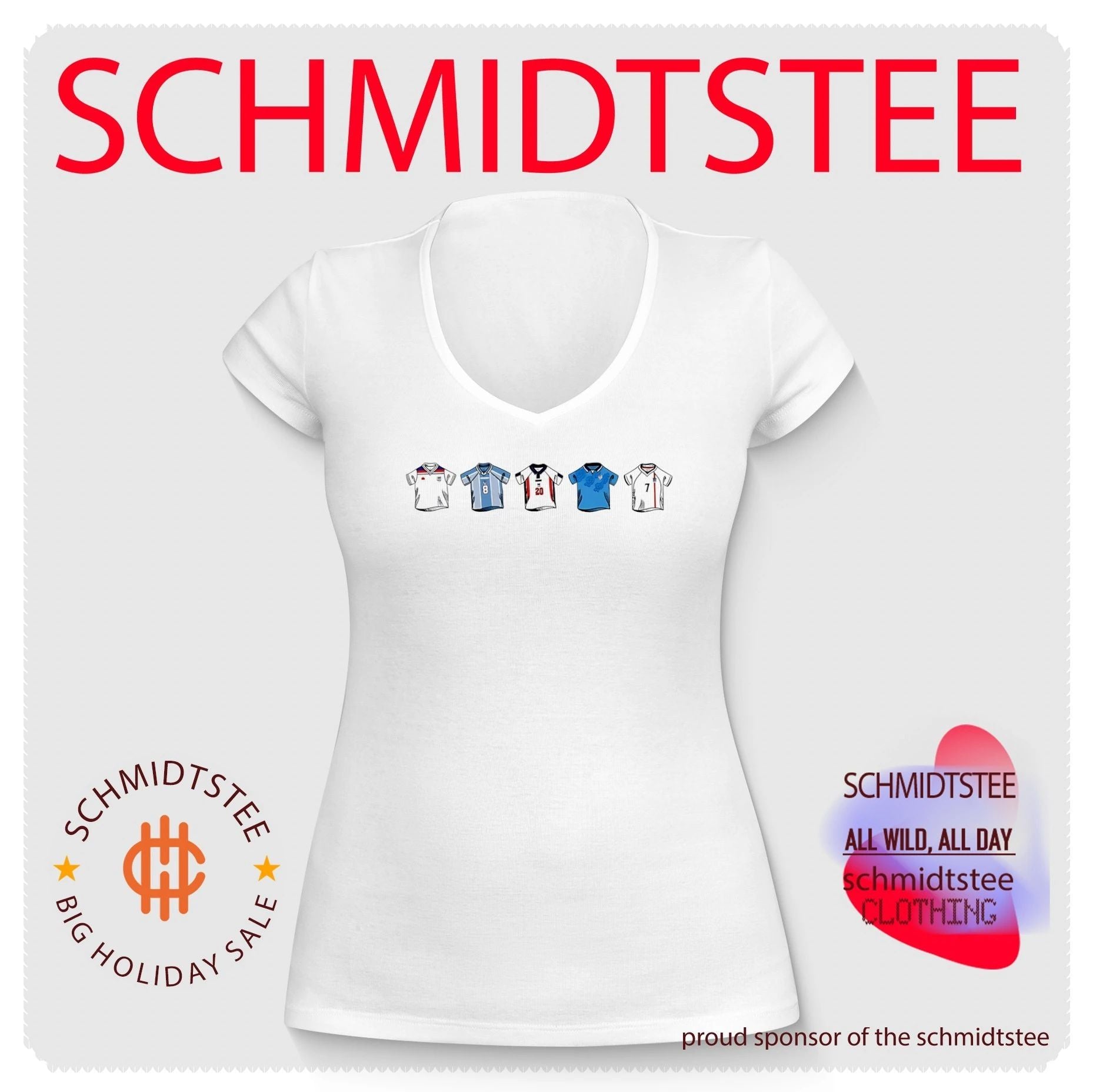 God Save the Classics historical football kits graphic shirt
