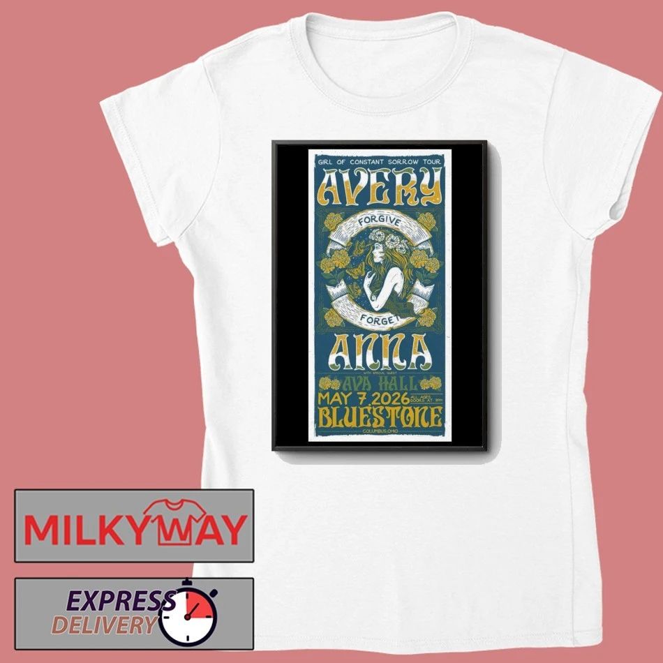 Avery Anna And Ava Hall May 7 2026 The Bluestone Show Poster shirt
