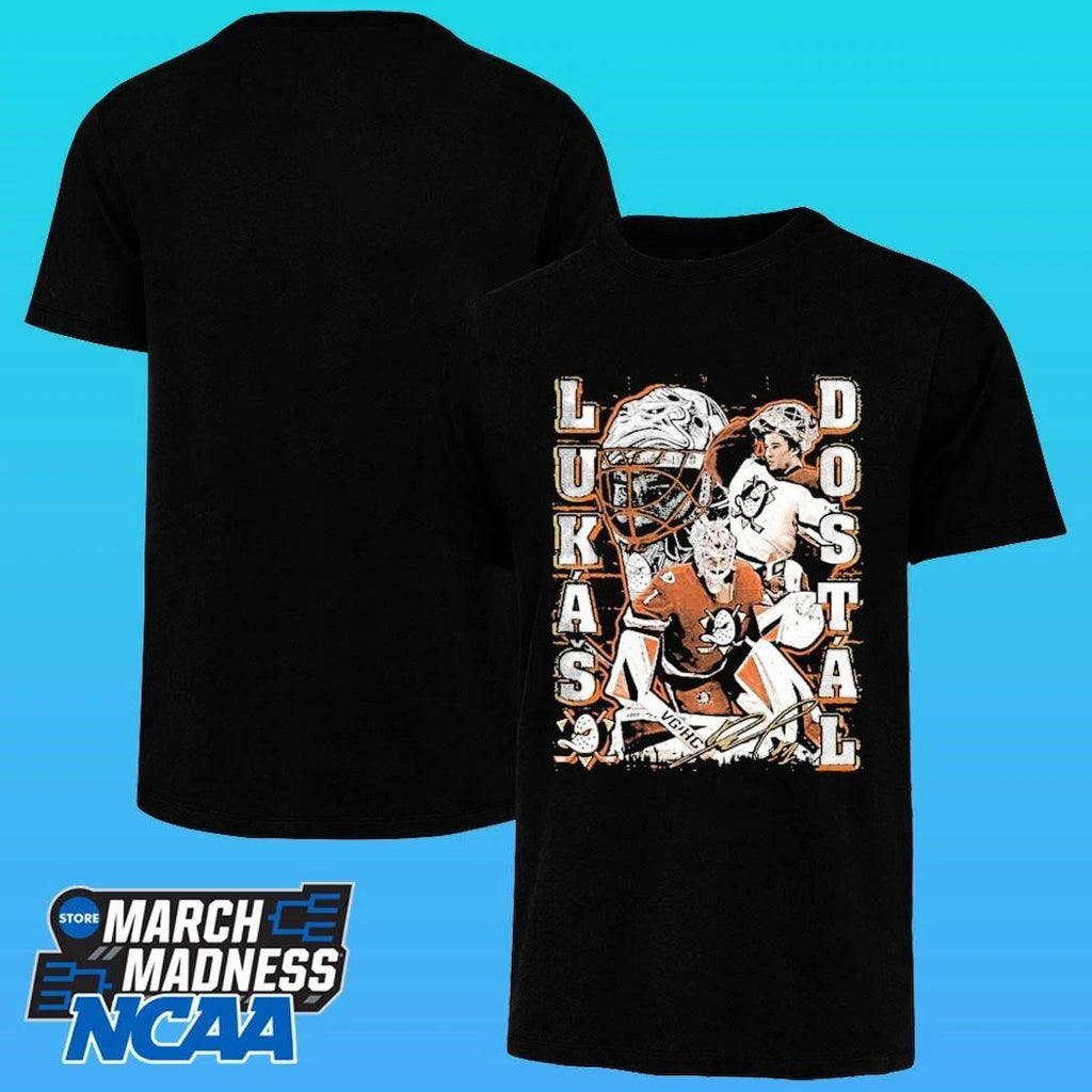 Anaheim Ducks Lukas Dostal The Dostwall Graphic Shirt