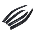 Window Visors Rain Deflector Smoke Acrylic For 93-97 Toyota Corolla Sedan Slim