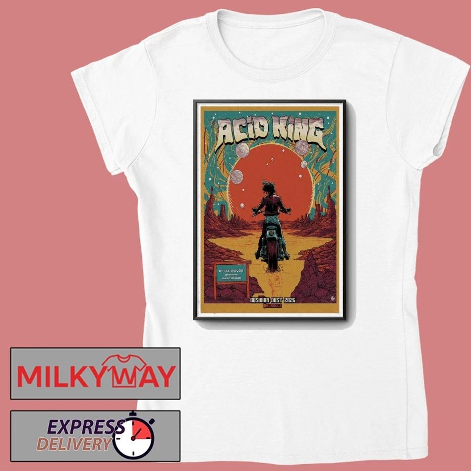 LIMITED 2026 Acid King Poster European Tour shirt