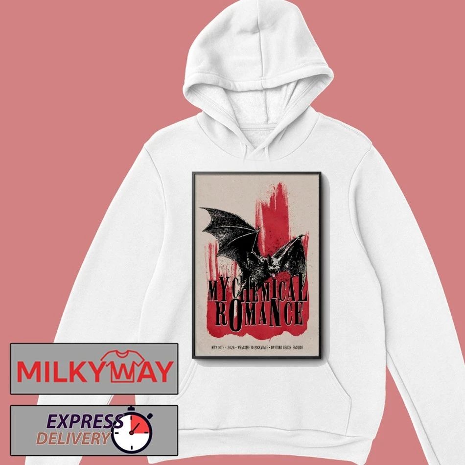 My Chemical Romance Daytona Beach FL 5 10 2026 Poster shirt