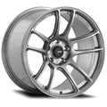 Konig Heliogram 18X8.5 5X114.3 ET42 Titanium Metallic Knurled Bead Flow Formed