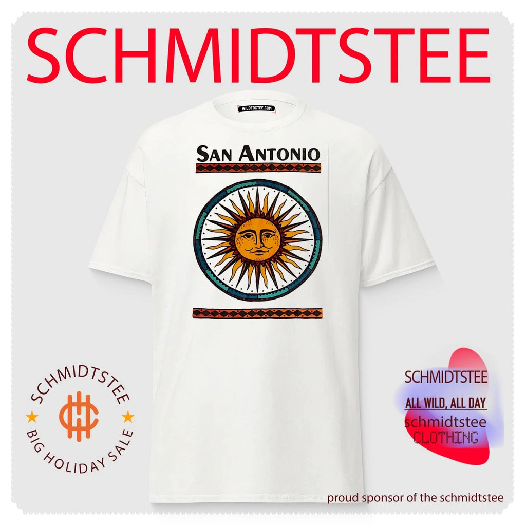 San Antonio sunface graphic shirt