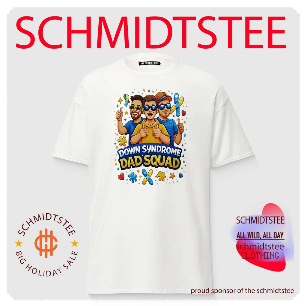 Down Syndrome Dad Squad graphic shirt
