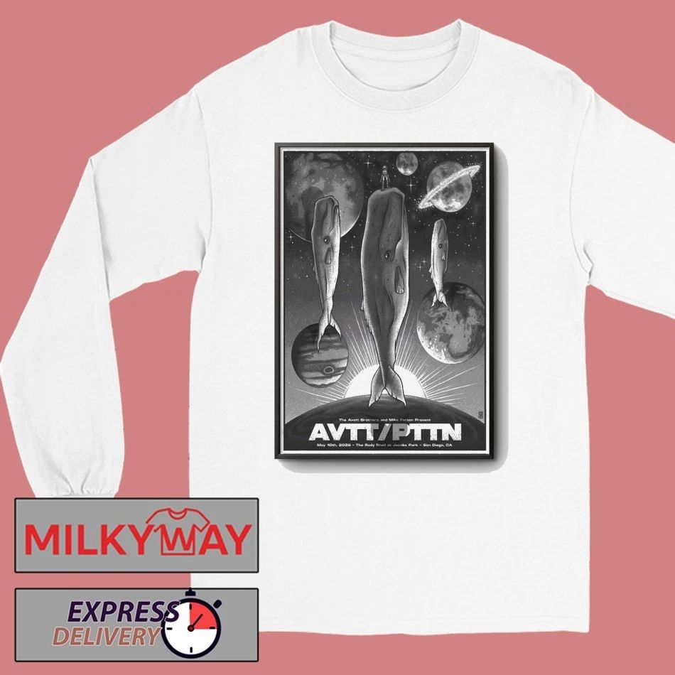 The Avett Brothers May 10 2026 The Rady Shell At Jacobs Park, San Diego CA Poster SHIRT