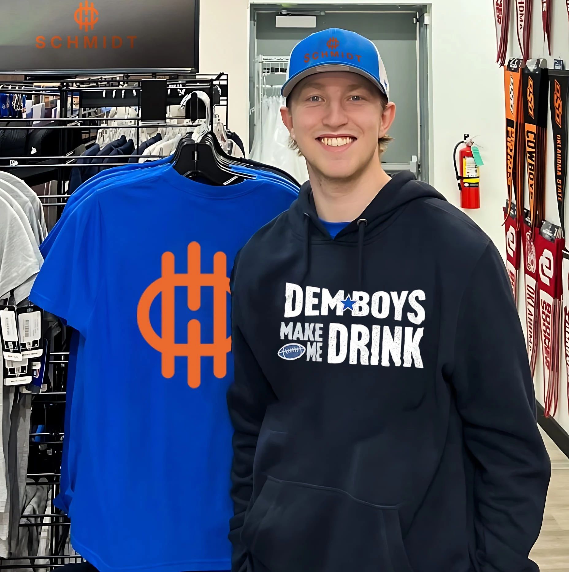 Dallas Cowboys dem boys make me drink vintage shirt