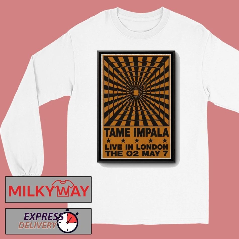 LIMITED Poster London Tame Impala Tour 2026 shirt