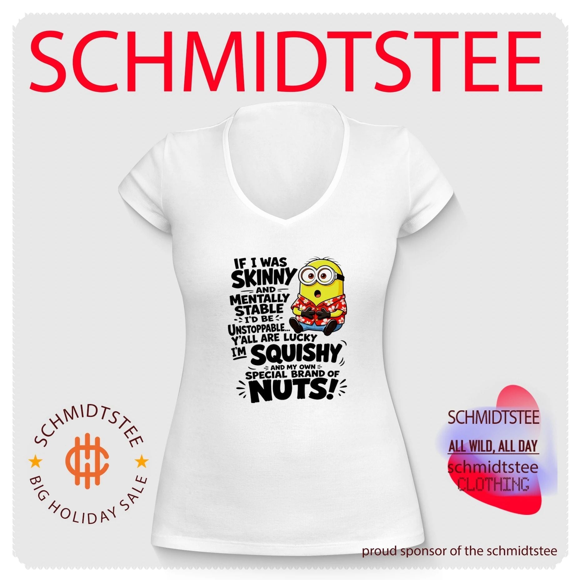 Minion If I Was Skinny and Mentally Stable Quote shirt