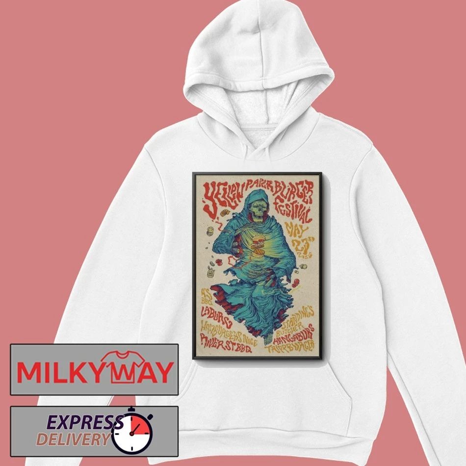 Limited May 23 2026 YELLOW PAPER BURGER Eagle Rock Poster shirt