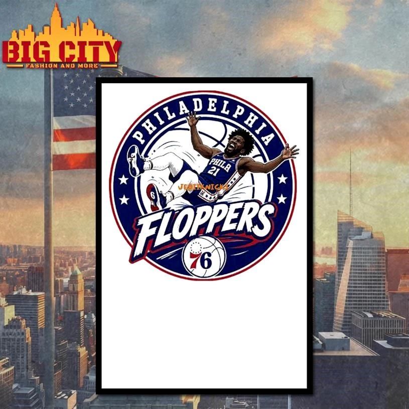 Philadelphia Joel Embiid Floppers Logo 2026 Shirt