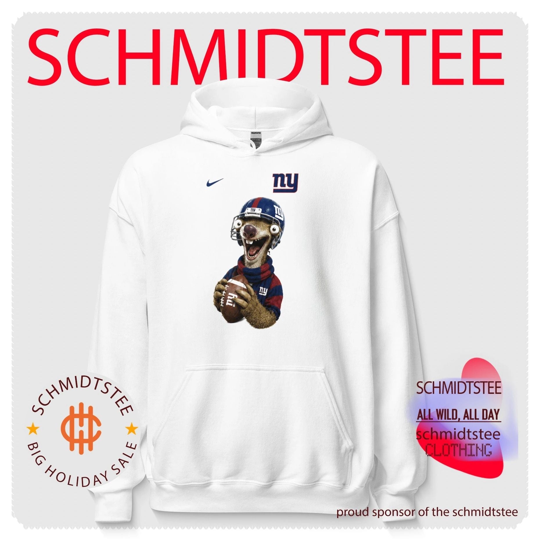 Sid the Sloth New York Giants Football Fan shirt