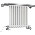 Aydon – Traditional Dual Fuel Towel Rail H491mm x W741mm Standard – Wall Mounted