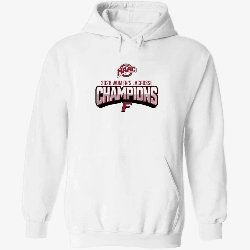 Fairfield University MAAC Women’s Lacrosse Champions 2026 logo Shirt