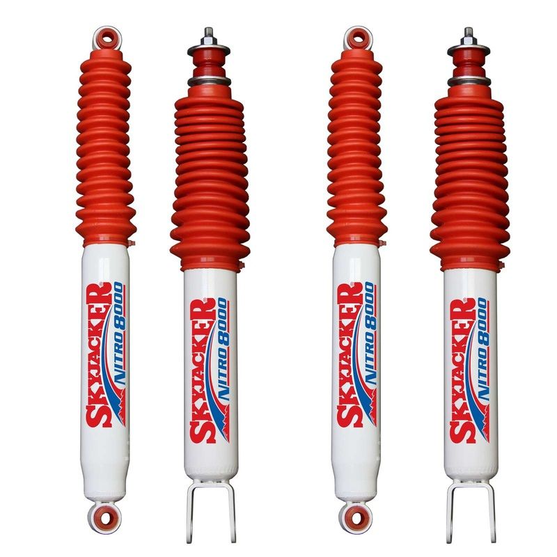 Skyjacker N8000 Nitrogen Gas Shocks Set for 2000-2006 Chevrolet Suburban 1500 4WD RWD