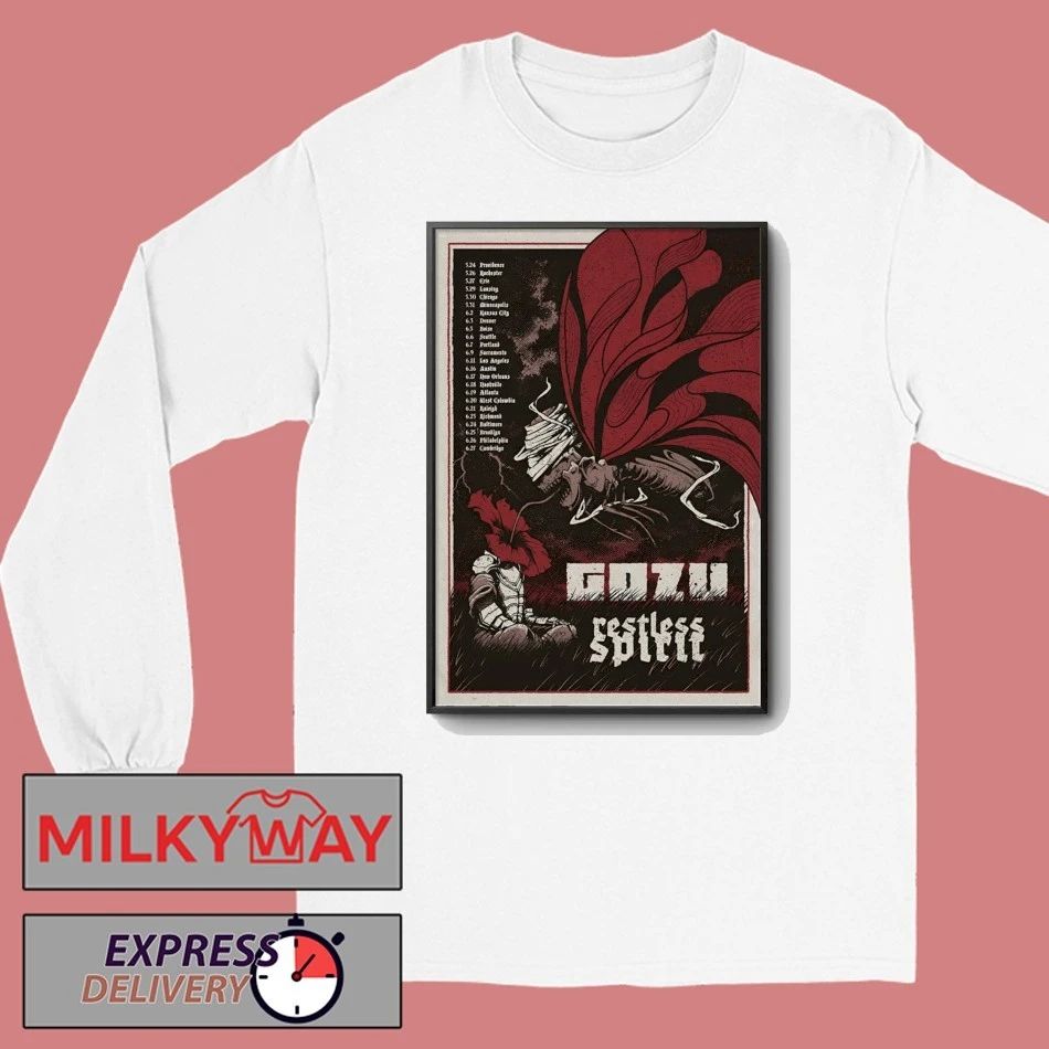 Gozu 2026 Co-Headliner Tour Poster shirt