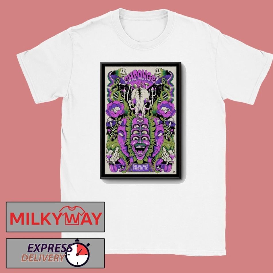 Shpongle London Troxy, 09 May 2026 Poster shirt