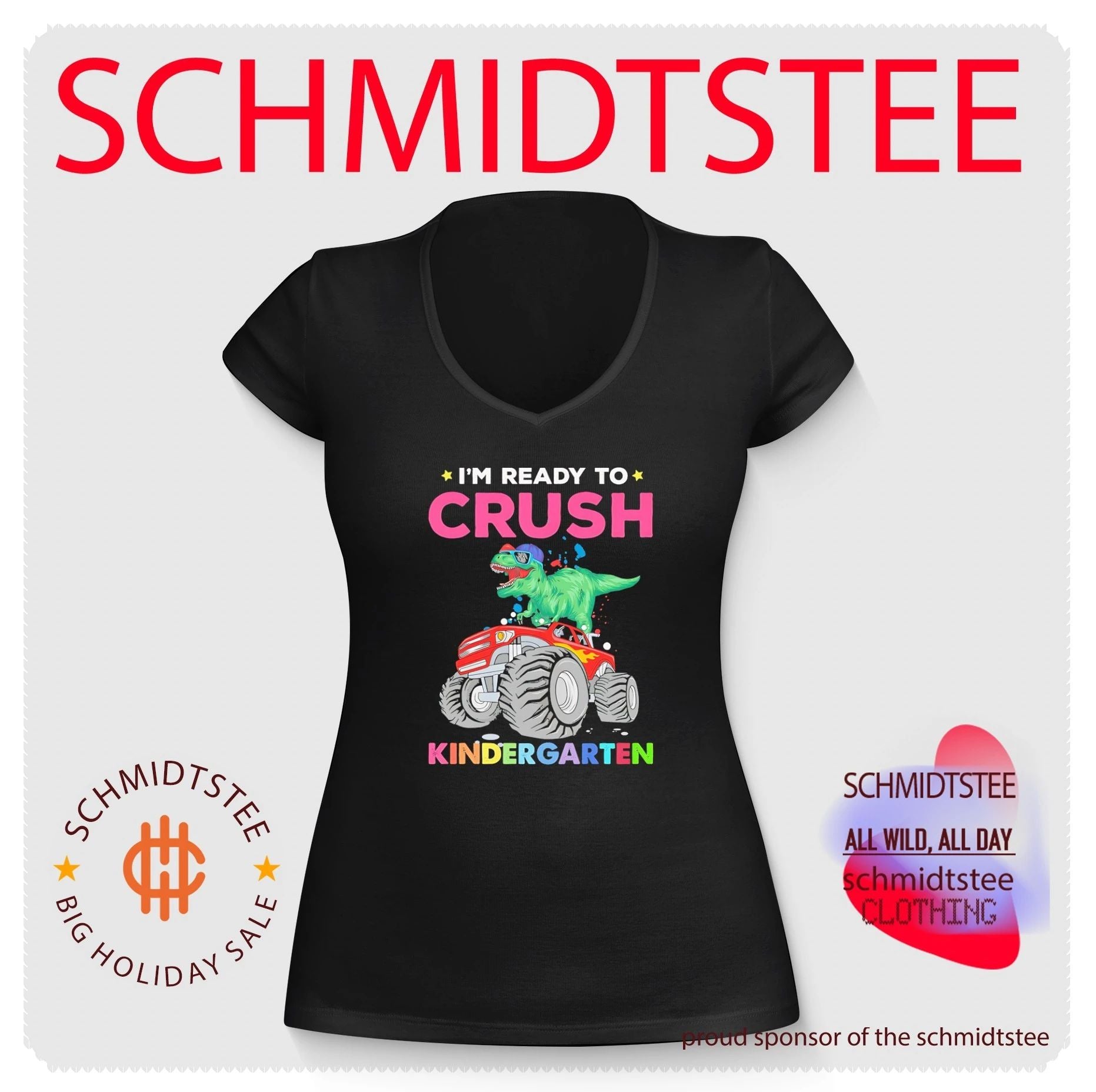 I’m ready to crush kindergarten shirt
