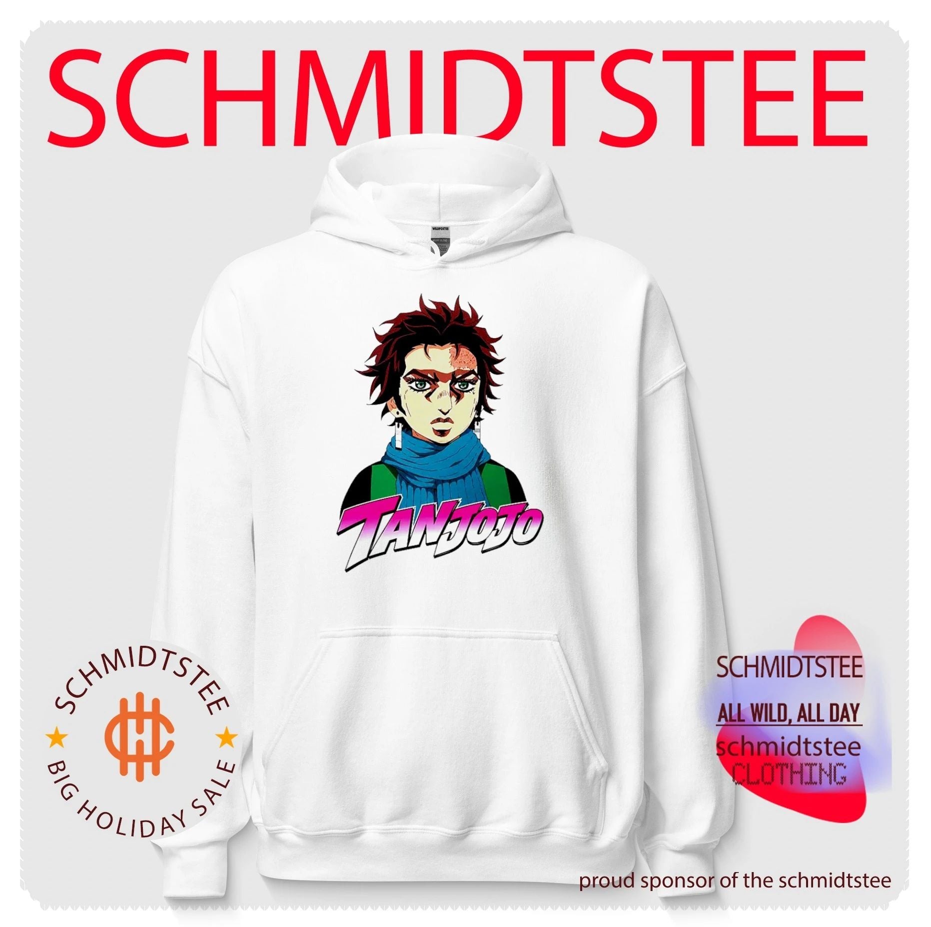 TanJoJo Tanjiro Kamado JoJo’s Bizarre Adventure Mashup shirt