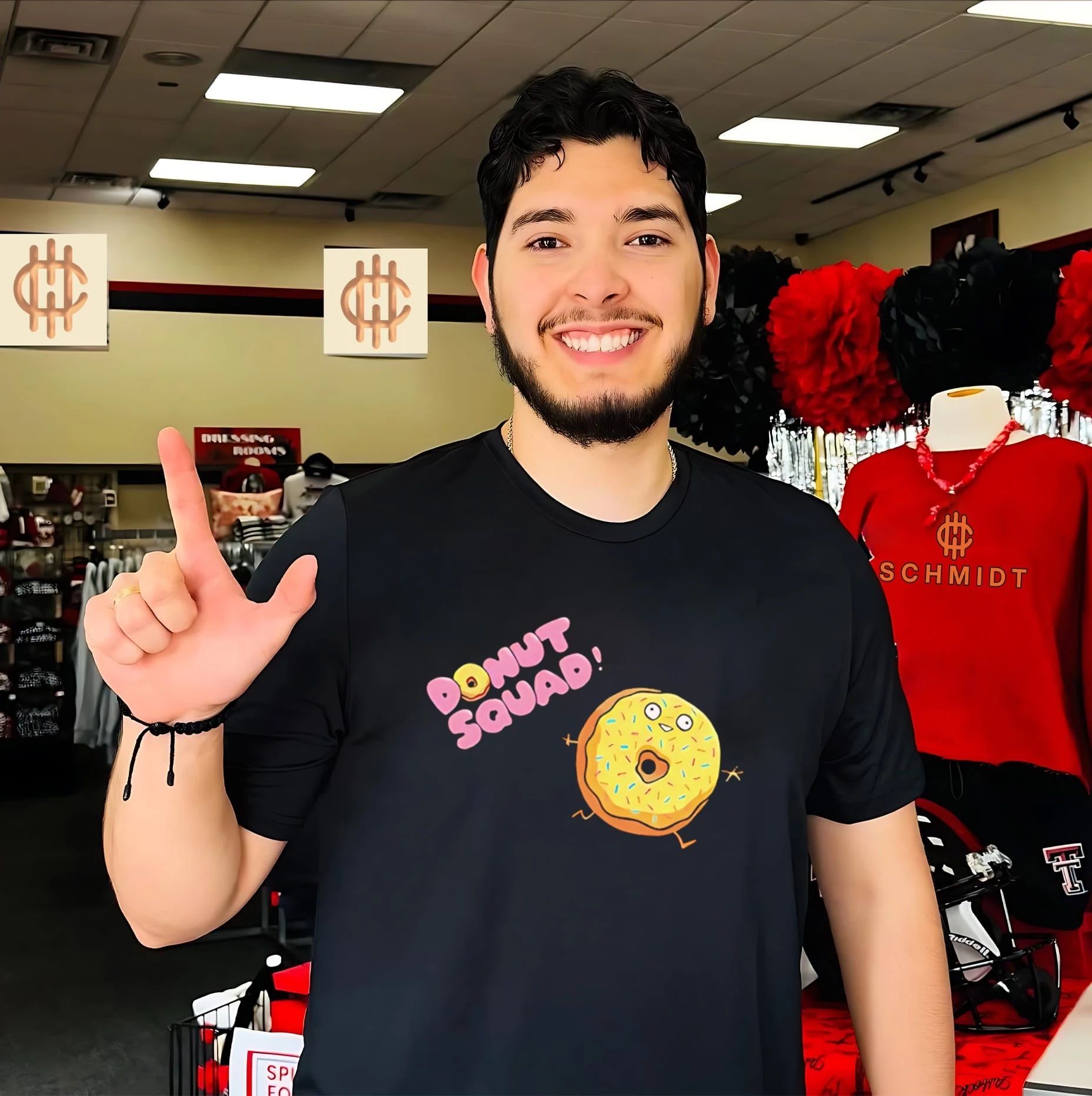 Donut Squad Sprinkles graphic shirt