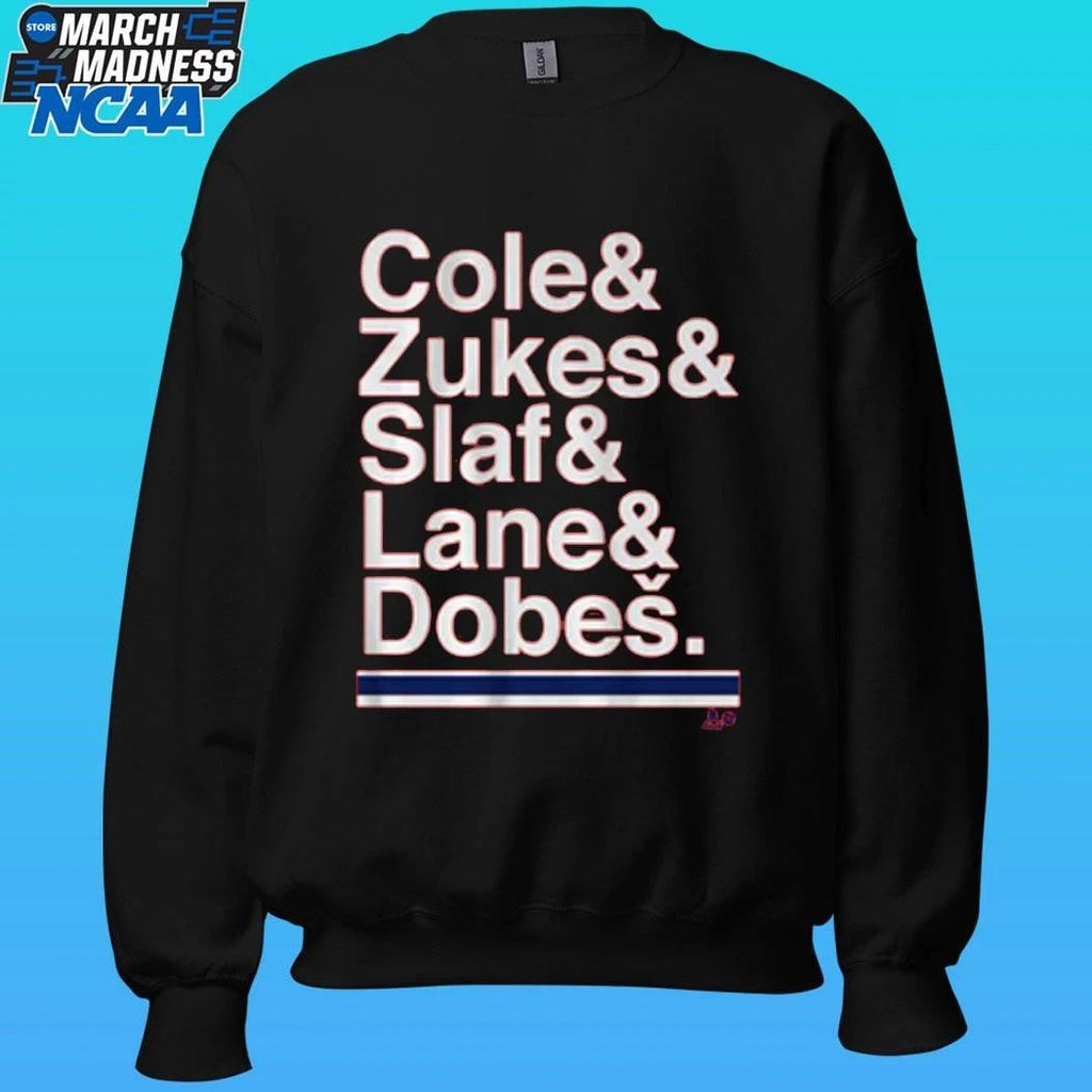 Montreal Hockey Ampersand Cole & Zukes & Slaf & Lane & Dobes Shirt