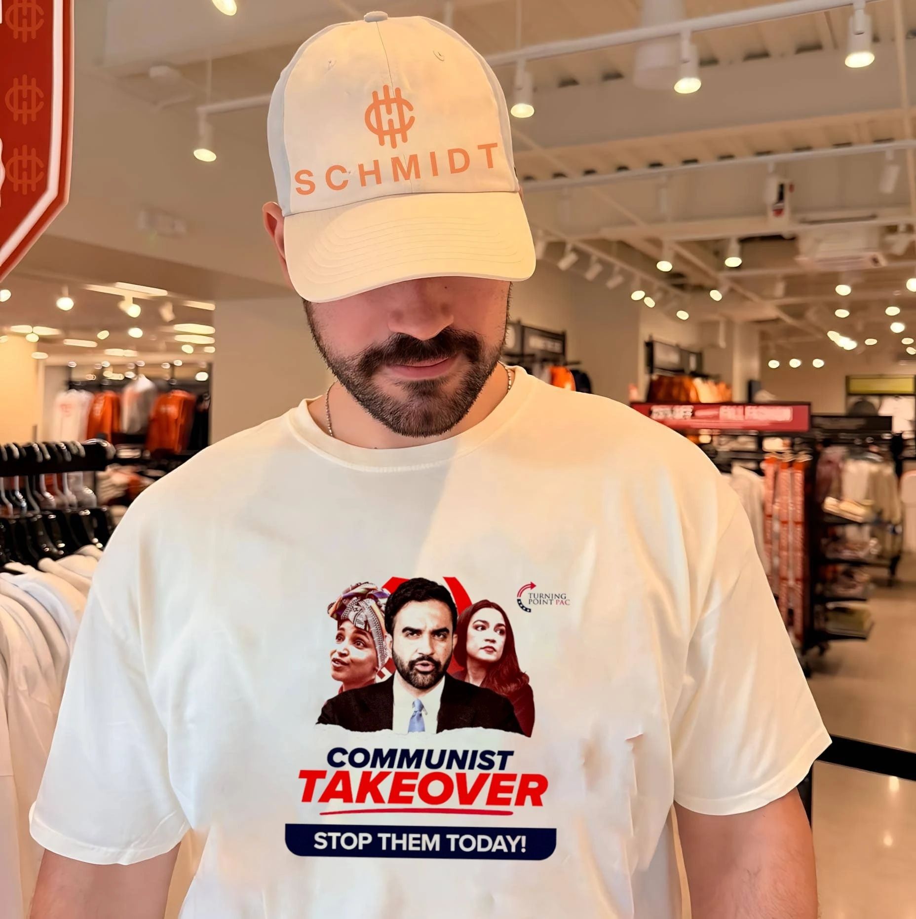 Turning Point PAC Communist Takeover Stop Them Today shirt