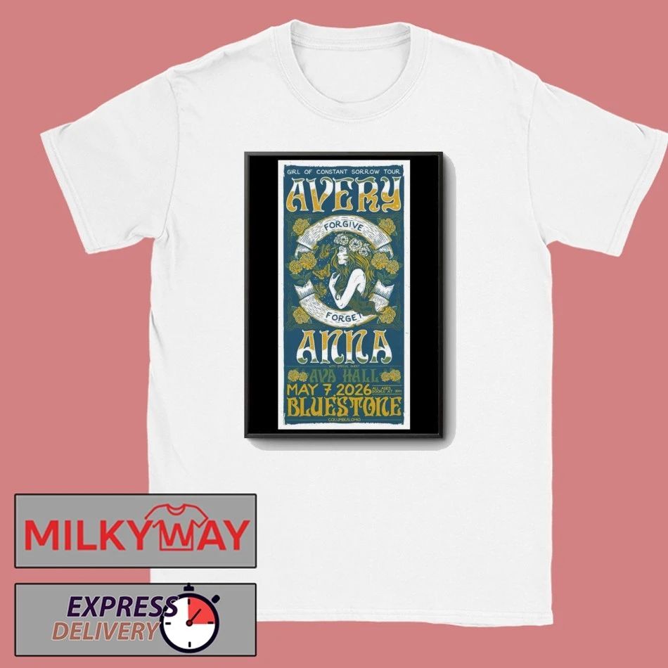 Avery Anna And Ava Hall May 7 2026 The Bluestone Show Poster shirt