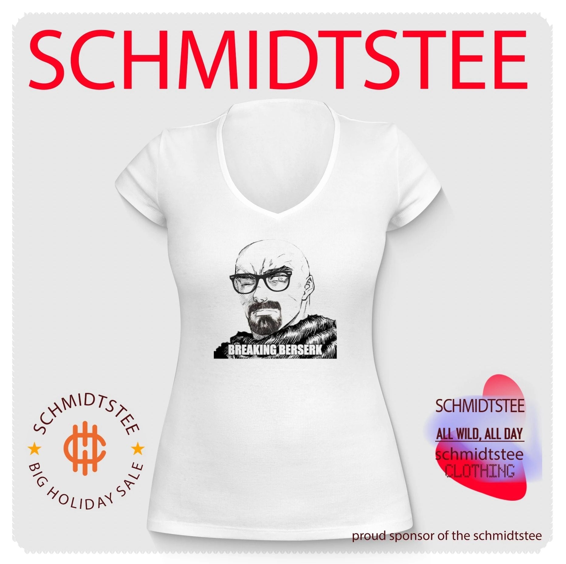 Breaking Berserk Guts Walter White Mashup shirt