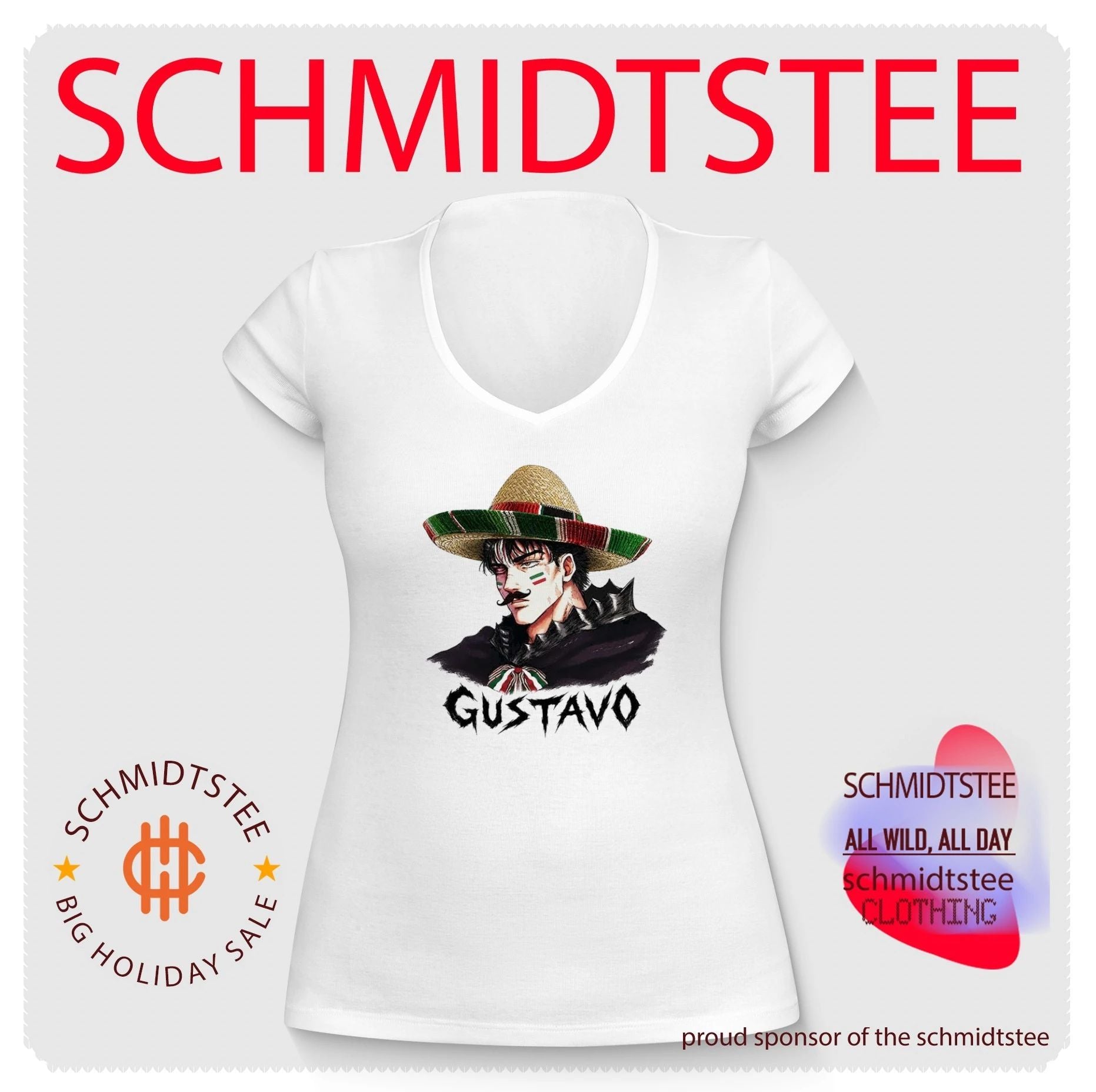 Gustavo Berserk Mexican Sombrero Meme Guts shirt