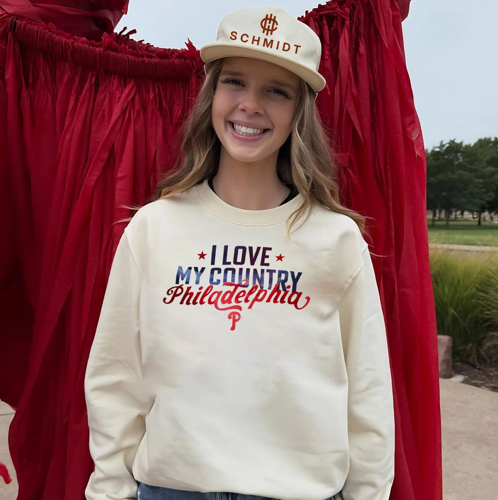 I love my country Philadelphia Phillies shirt