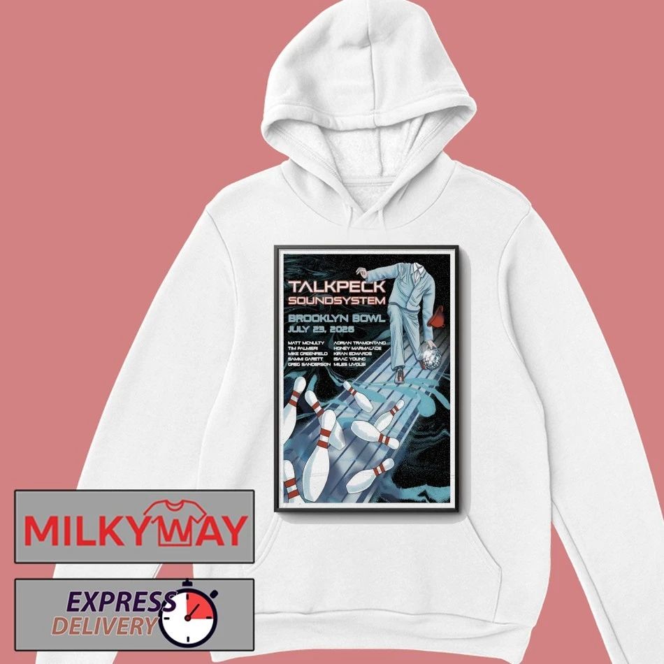 TalkPeck SoundSystem In Brooklyn NY On Jul 23 2026 Tour Poster shirt