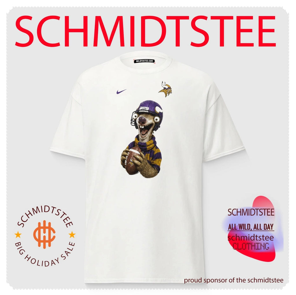 Sid the Sloth Minnesota Vikings IceTeam shirt