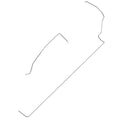 1966 Lincoln Continental 3/8″ Main Fuel Lines 2pc, Stainless