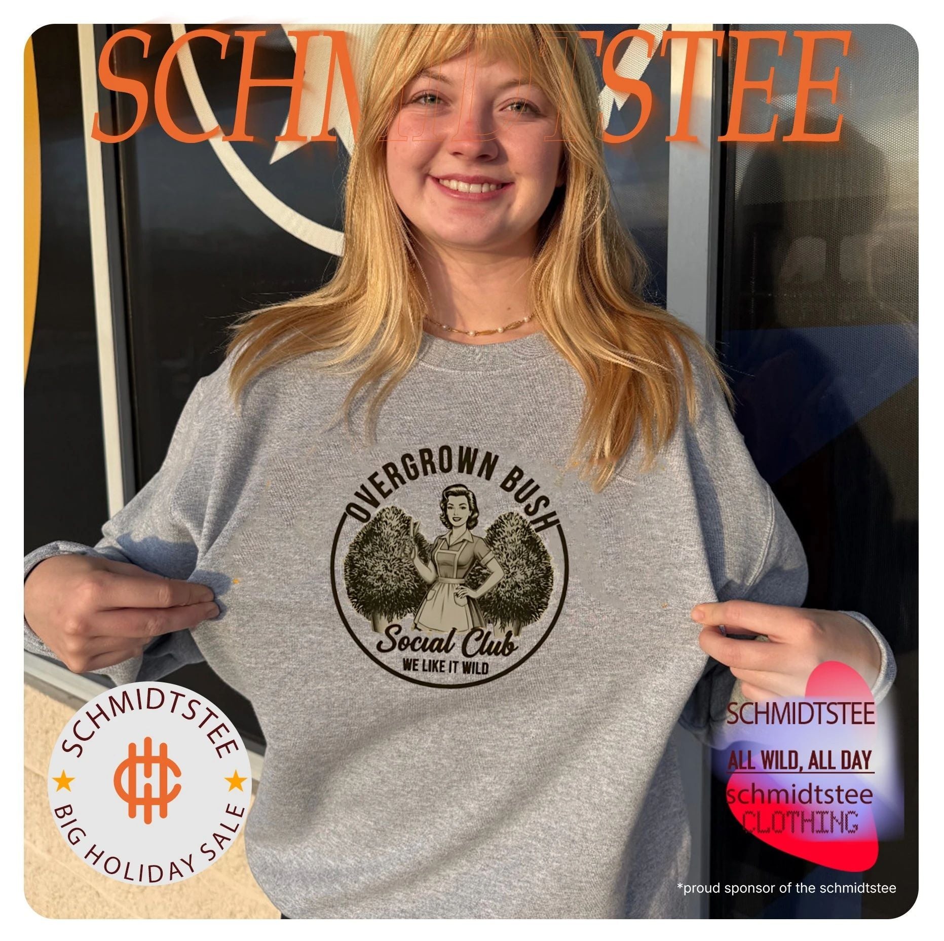 Overgrown Bush Social Club we like it wild shirt