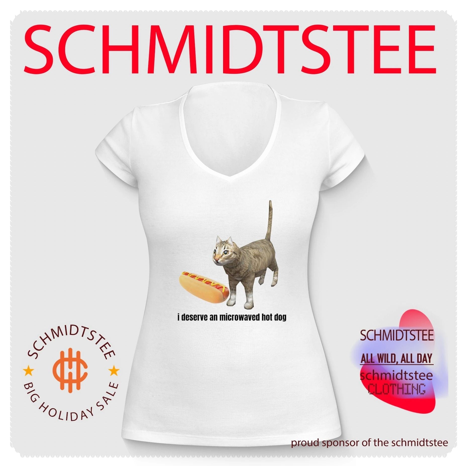 Cat I Deserve an Microwaved Hot Dog Meme shirt