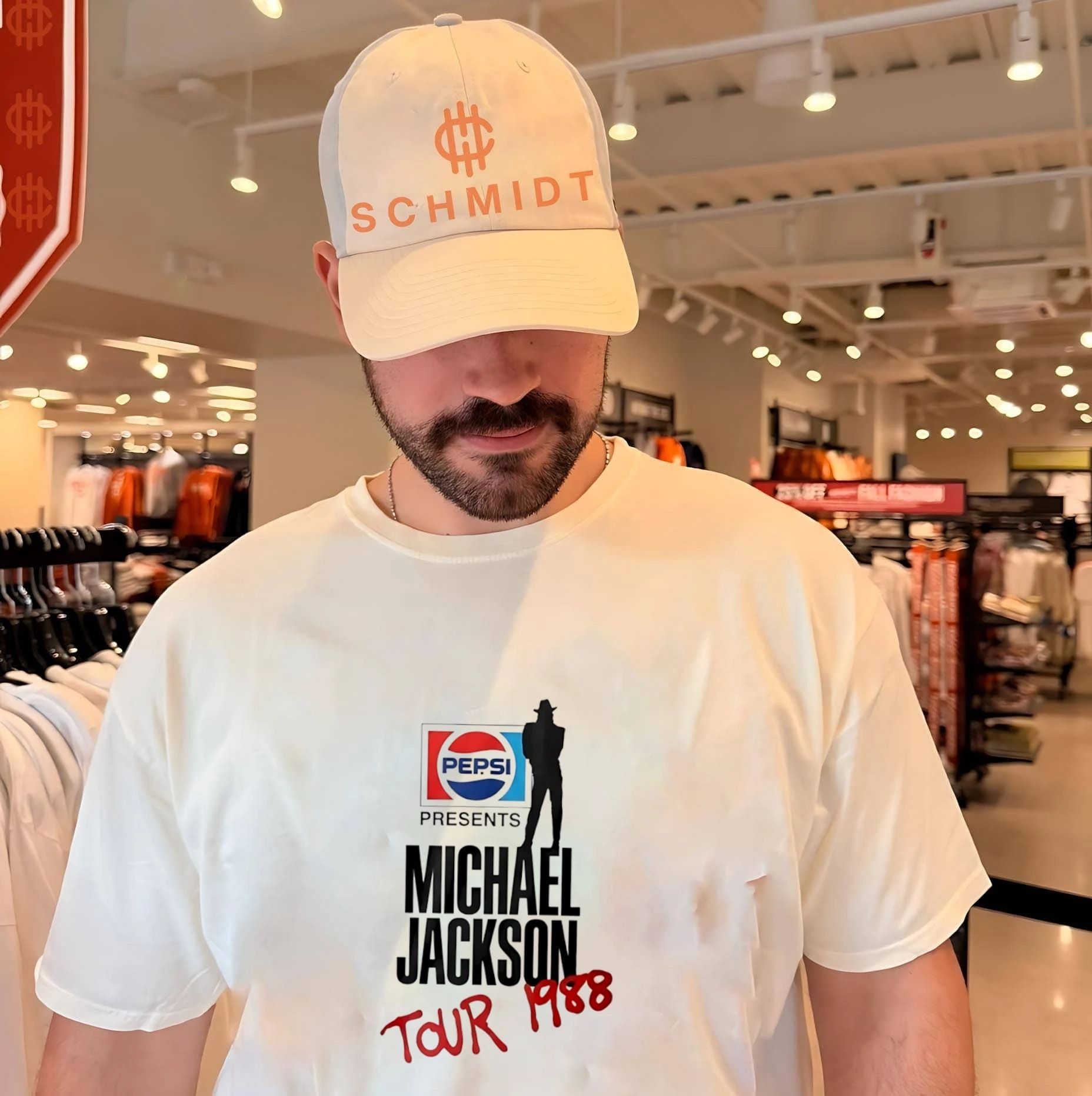 Shareef O’Neal Michael Bad Tour 1988 Shirt