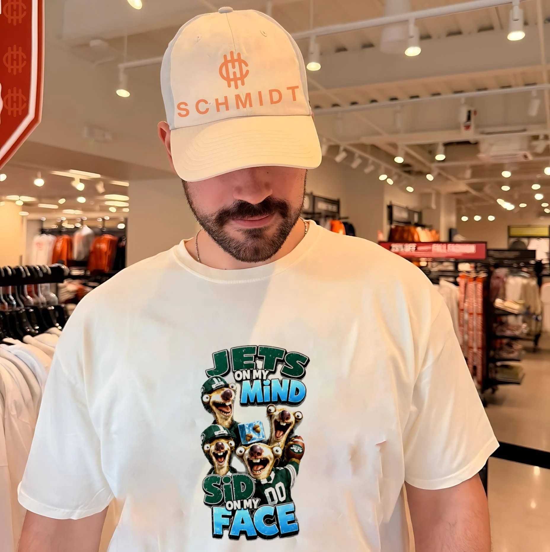 New York Jets on my Mind Sid On My Face shirt