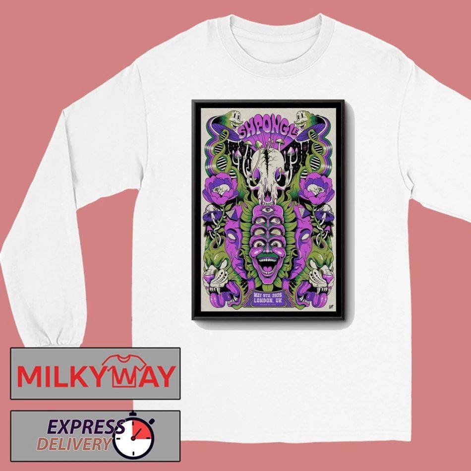 Shpongle London Troxy, 09 May 2026 Poster shirt