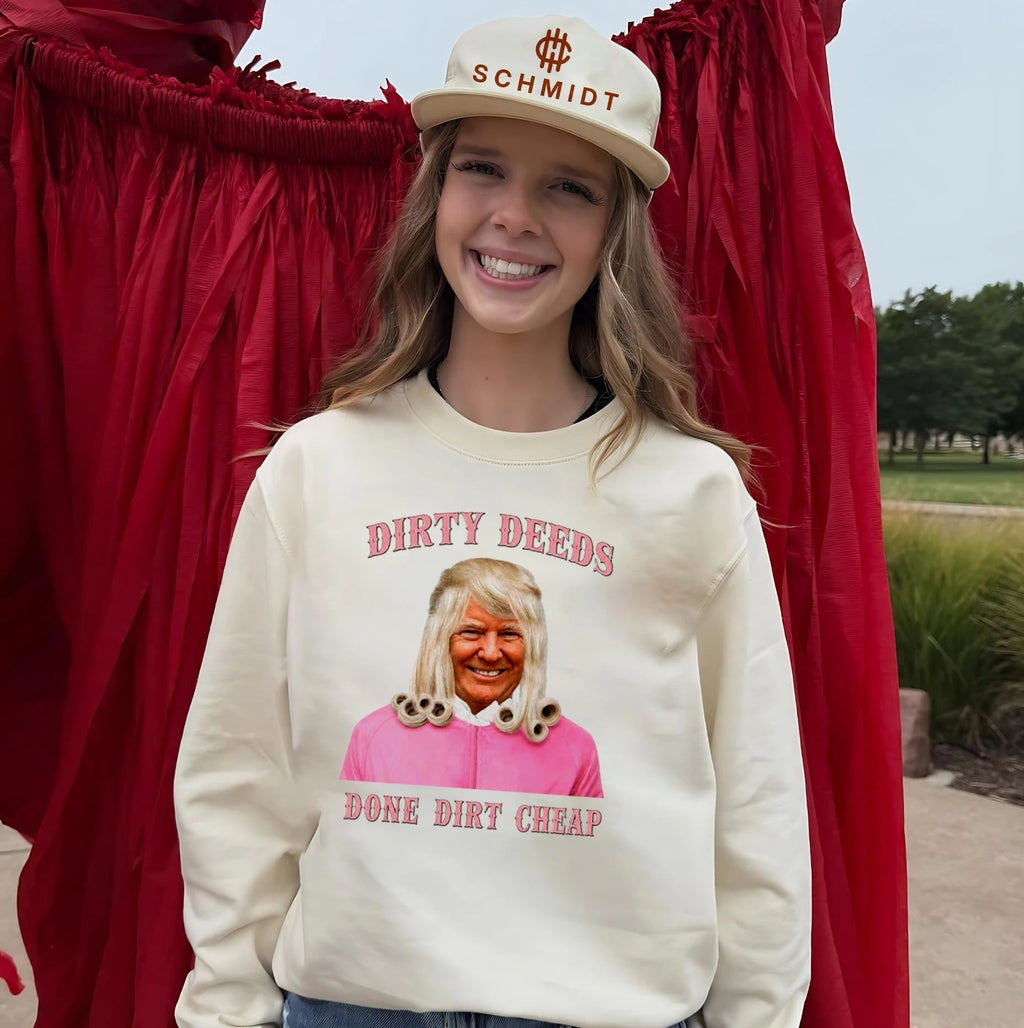 Donald Trump D4C Dirty Deeds Done Dirt Cheap shirt