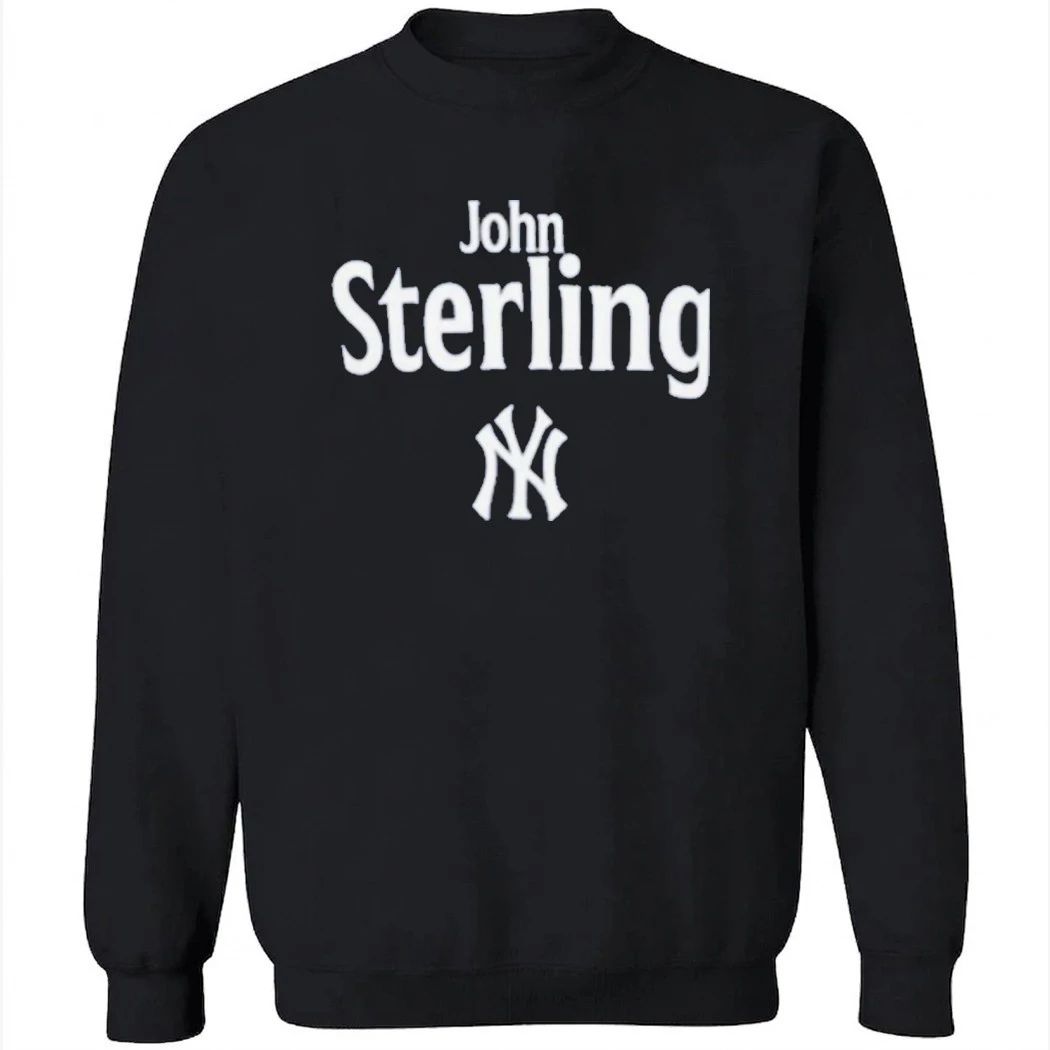 Yankees Memorial Patch For Voice John Sterling Shirt