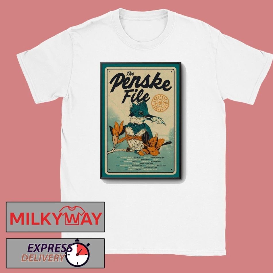 The Penske File 2026 EU Summer Tour Poster shirt