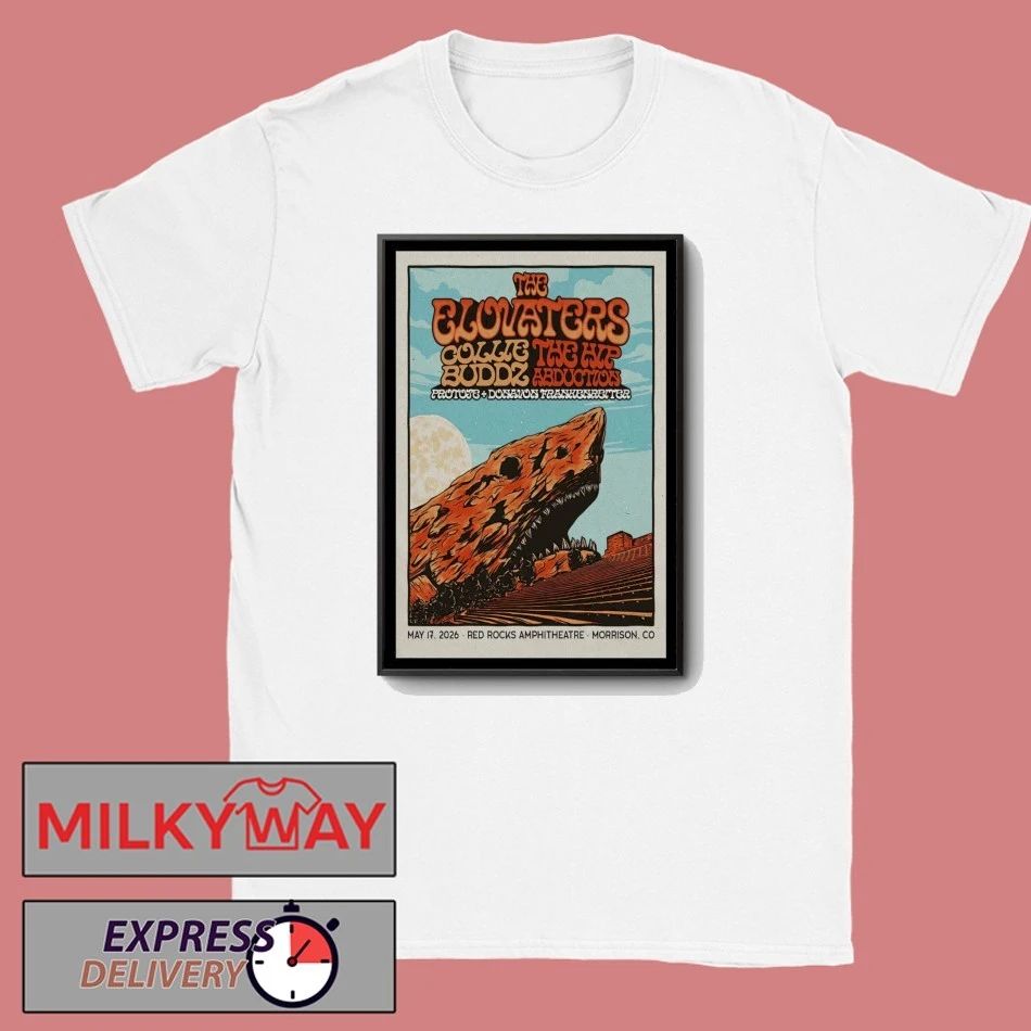New The Elovaters May 17 2026 in Morrison, CO Event Poster shirt